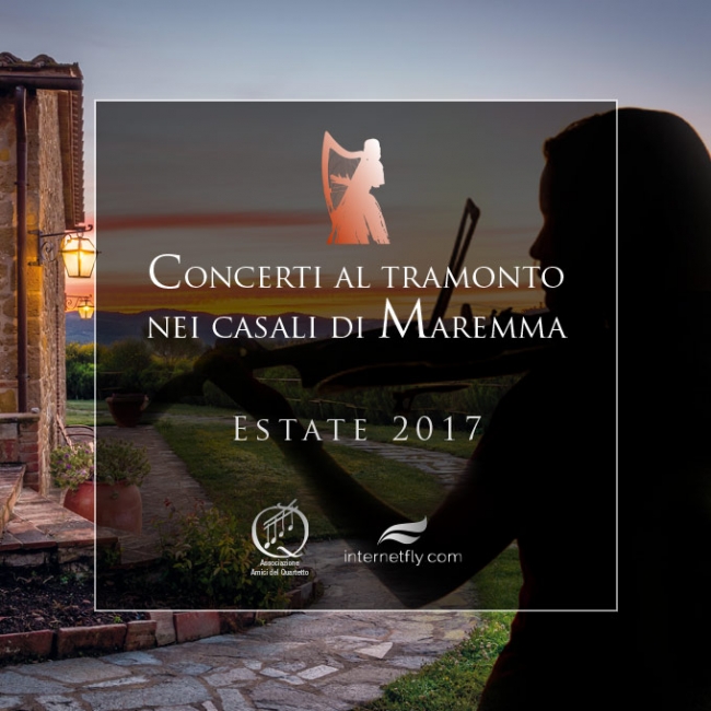 CONCERTI AL TRAMONTO NEI CASALI DI MAREMMA2017